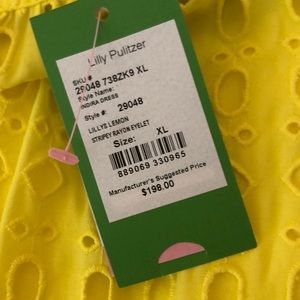 Lilly Pulitzer Dresses - New with tags Lily Pulitzer yellow sundress Lilly Pulitzer Dresses - New with tags Lily Pulitzer yellow sundress